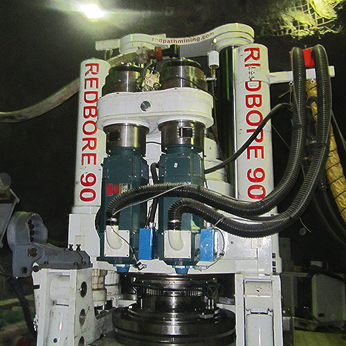 Image de project - mine Totten - 13000 pieds lin&eacute;aires for&eacute;s